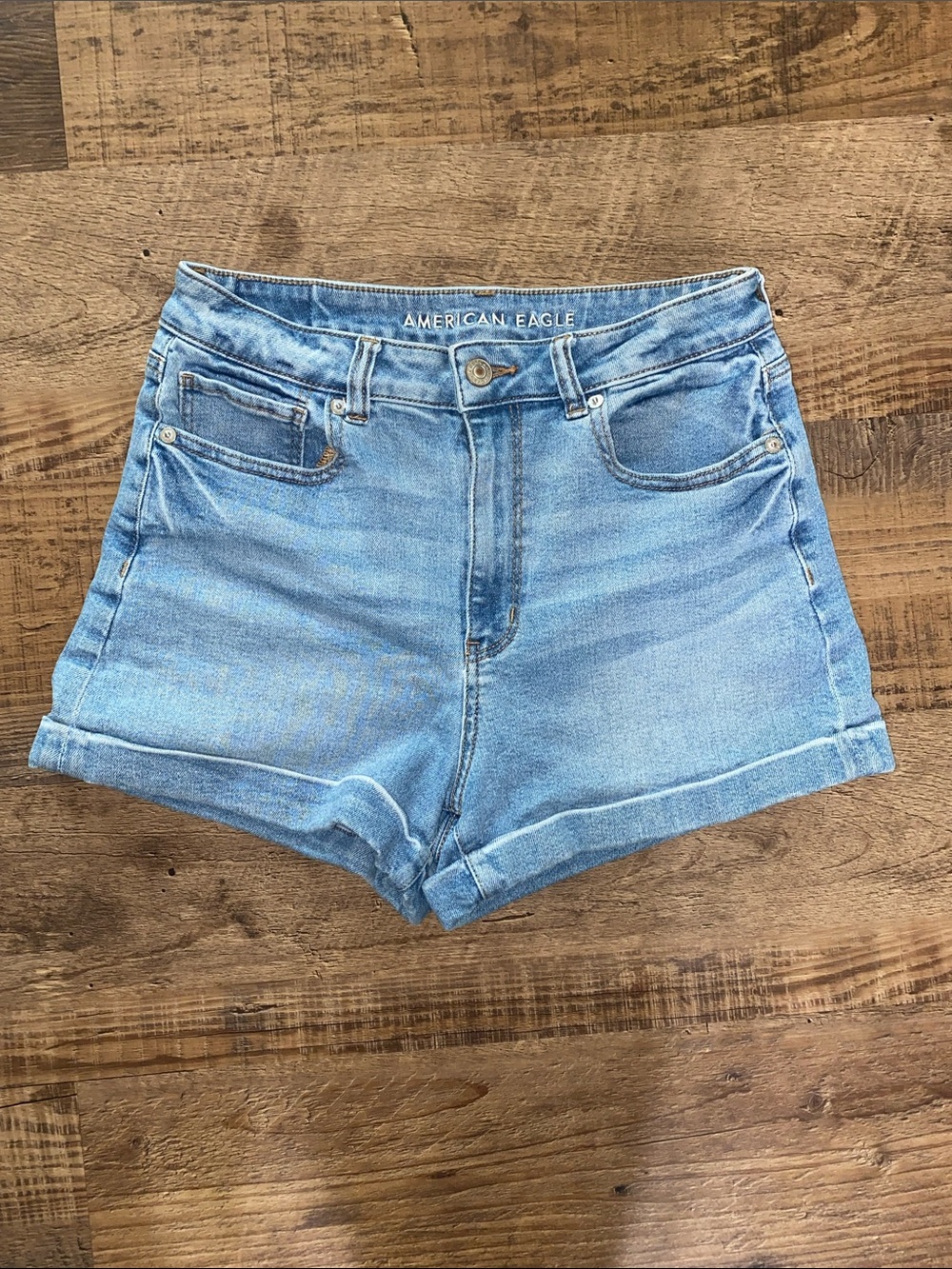 American Eagle Outfitters Mom Denim Shorts